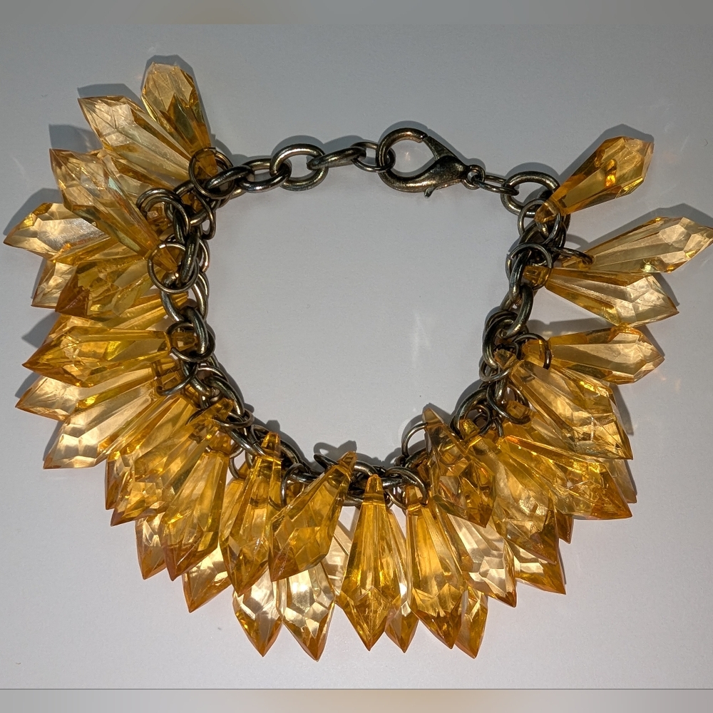 VTG Chandelier Prism Cluster Boho Fun Movement Bracelet